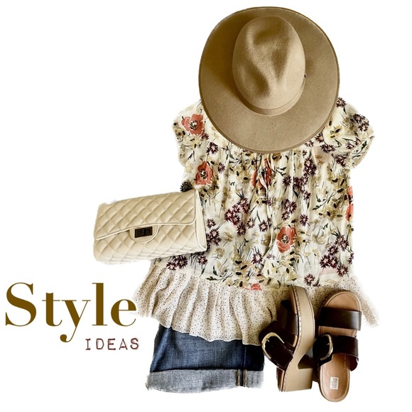 Floral multi-colored blouse. Jovovich Hawk for Target. - Picture 5 of 6